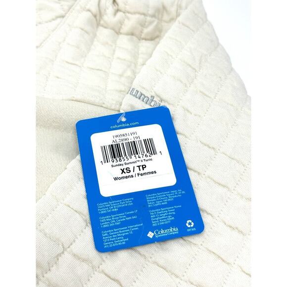 Columbia Women's Sunday Summit II Tunic , Cream Color. Size XS - Picture 7 of 8